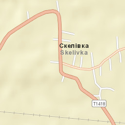 Skelivka Street Map