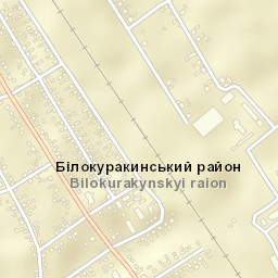 Bilokurakyne Street Map