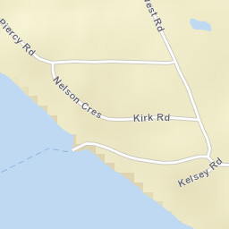 Denman Island Street Map