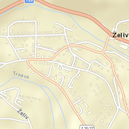 Želiv Street Map
