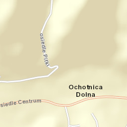 Ochotnica Dolna Street Map