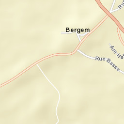 Bergem Street Map