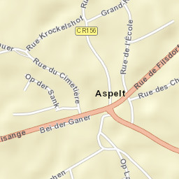Aspelt Street Map