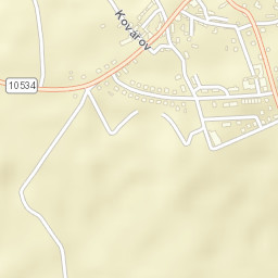 Kovářov Street Map