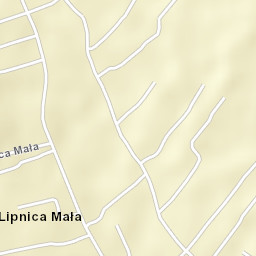 Lipnica Mała Street Map