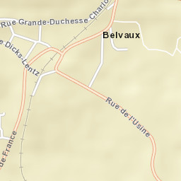 Belvaux Street Map