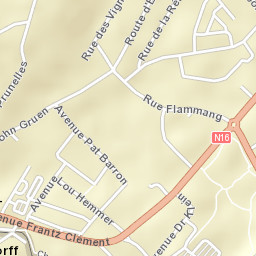 Mondorf-les-Bains Street Map