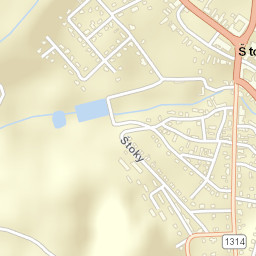 Štoky Street Map