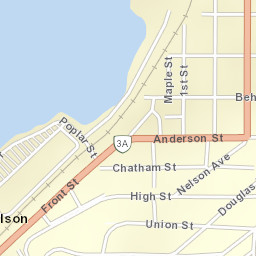 Nelson Street Map
