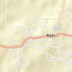 Kelč Street Map