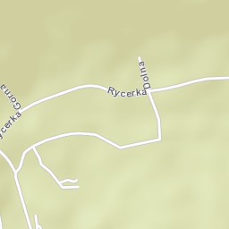 Rycerka Dolna Street Map