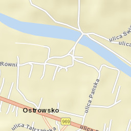Ostrowsko Street Map