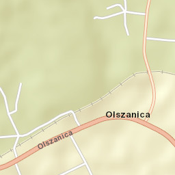 Olszanica Street Map