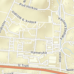 Zubří Street Map