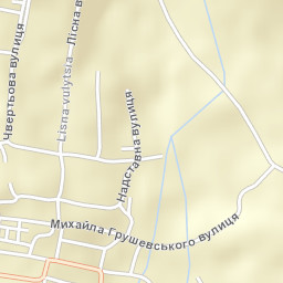 Rozdil Street Map