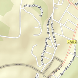 Rumelange Street Map