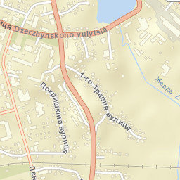 Kalynivka Street Map