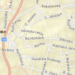 Milevsko Street Map