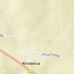 Krośnica Street Map