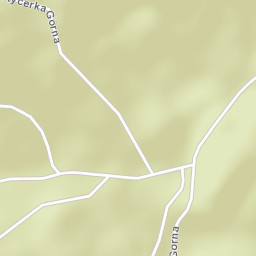 Rycerka Górna Street Map