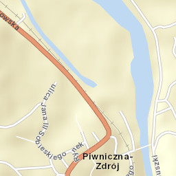 Piwniczna-Zdrój Street Map