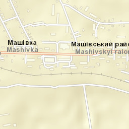 Maschiwka Street Map