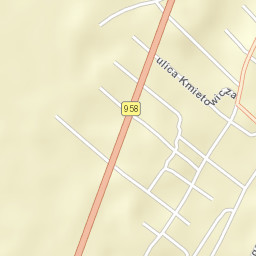 Czarny Dunajec Street Map