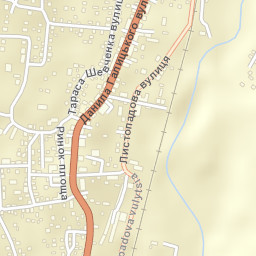Staryy Sambir Street Map