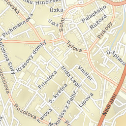 Pelhřimov Street Map