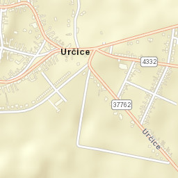 Určice Street Map