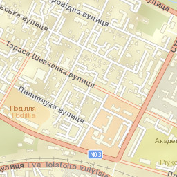 Khmelnytskyi Street Map