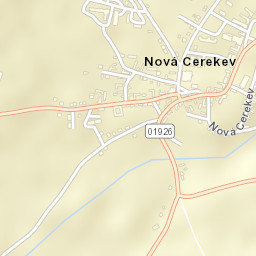 Nová Cerekev Street Map