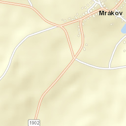 Mrákov Street Map