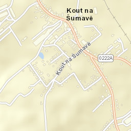 Kout na Šumavě Street Map