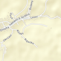 Ráječko Street Map