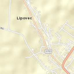 Lipovec Street Map