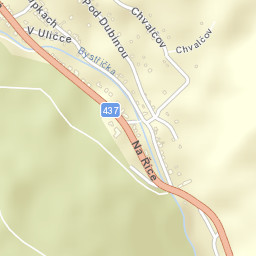 Chvalčov Street Map