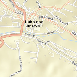 Luka nad Jihlavou Street Map