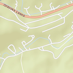 Oravská Lesná Street Map
