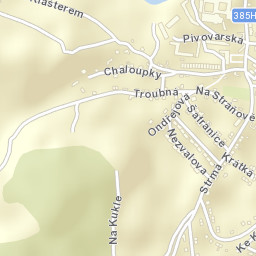 Předklášteří Street Map
