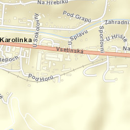 Karolinka Street Map