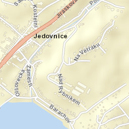 Jedovnice Street Map