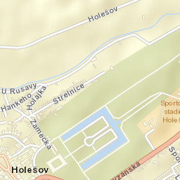 Holešov Street Map