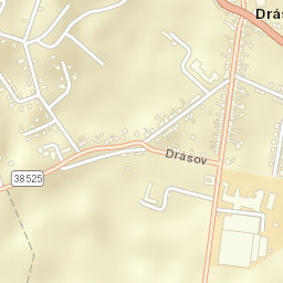 Drásov Street Map