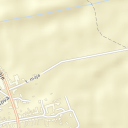 Nezamyslice Street Map