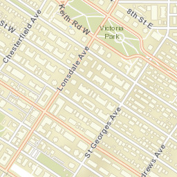 North Vancouver Street Map