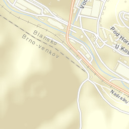 Adamov Street Map