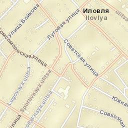 Ilovlya Street Map