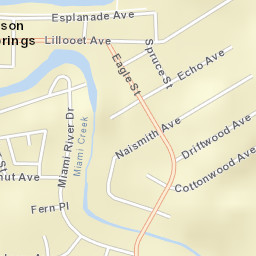 252-290 Esplanade, Harrison Hot Springs Street Map