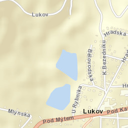 Lukov Street Map